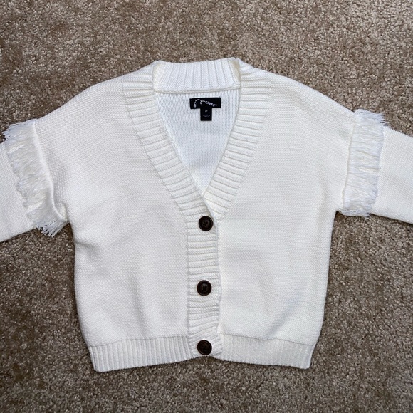 Art class cardigan ivory toddler girl sz 2t - Picture 2 of 5